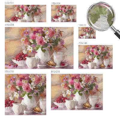 Fototapeta s potiskem na vliesu Luční květiny