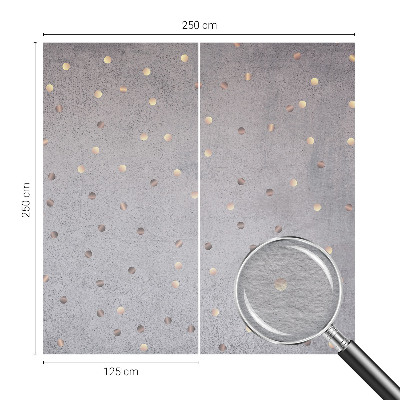 Fototapeta do ložnice Symetrické tečky