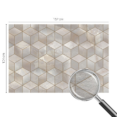 Vliesová fototapeta do obýváků s motivem geometrické mozaiky