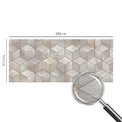 Vliesová fototapeta do obýváků s motivem geometrické mozaiky