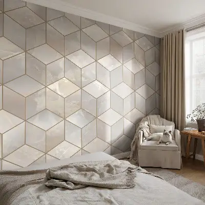 Vliesová fototapeta do obýváků Geometrická mozaika