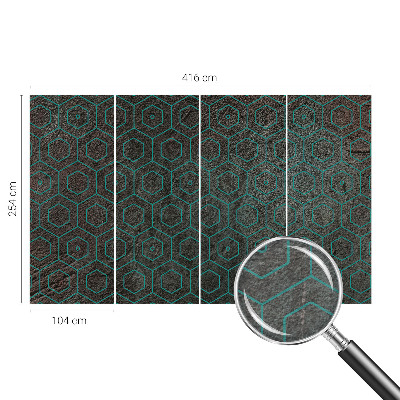 Dekorativní fototapeta na zeď Geometrický vzor