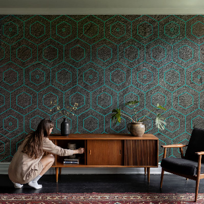 Dekorativní fototapeta na zeď Geometrický vzor