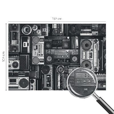 Fototapeta s potiskem na vliesu Retro rádio