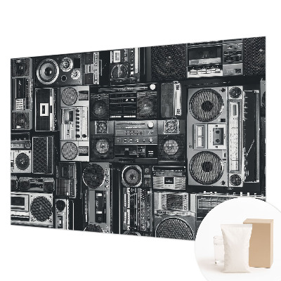 Fototapeta s potiskem na vliesu Retro rádio