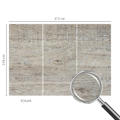 Vliesová fototapeta na zeď Dřevěné kroužky