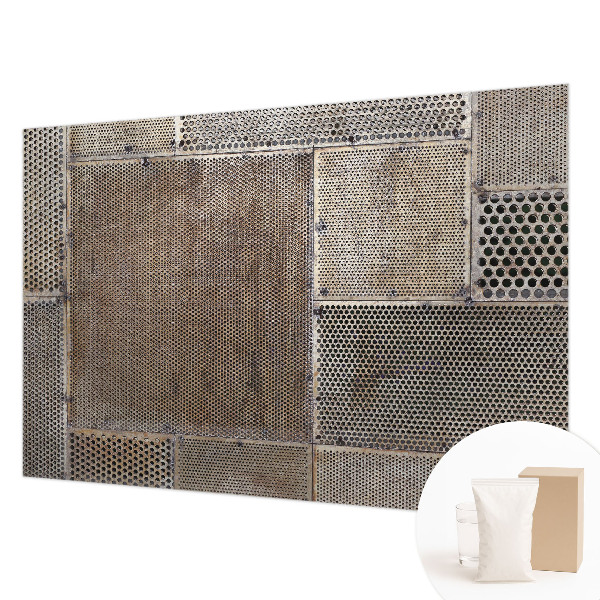 Vliesová fototapeta pro děti Kovové vzory