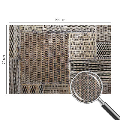 Vliesová fototapeta pro děti Kovové vzory