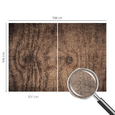 Dekorativní fototapeta na zeď Rustikální dřevo