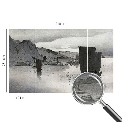 Moderní fototapeta na míru Večerní zátoka