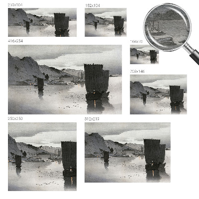Moderní fototapeta na míru Večerní zátoka