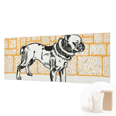 Fototapeta na míru do obýváku Retro pes