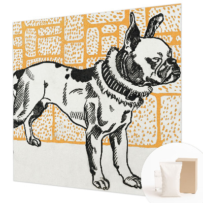 Fototapeta na míru do obýváku Retro pes