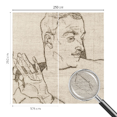 3D fototapeta Výrazný charakter