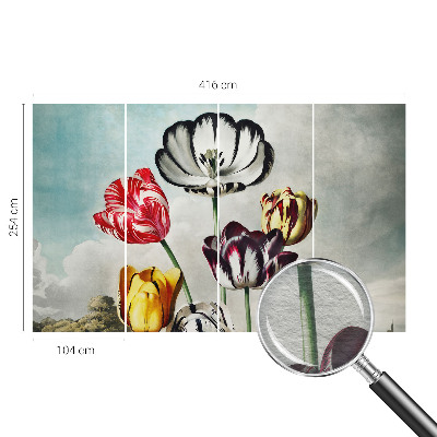 Fototapeta na zeď Barevné tulipány