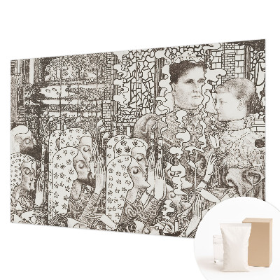 Vliesová fototapeta na zeď Květinové portréty