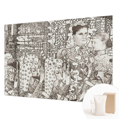 Vliesová fototapeta na zeď Květinové portréty