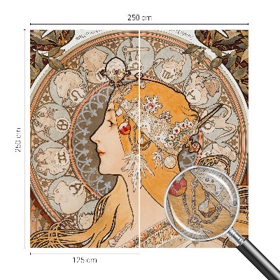 Fototapeta do ložnice Zodiakální elegance