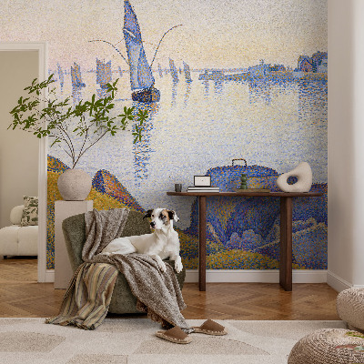 Vliesová fototapeta do ložnice Odraz plachty