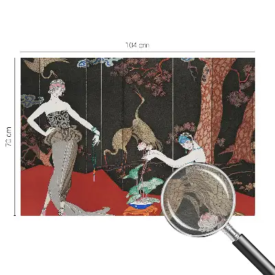 Fototapeta s potiskem na vliesu Elegantní scéna