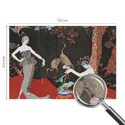 Fototapeta s potiskem na vliesu Elegantní scéna