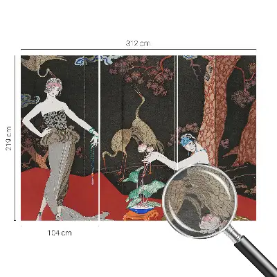 Fototapeta s potiskem na vliesu Elegantní scéna
