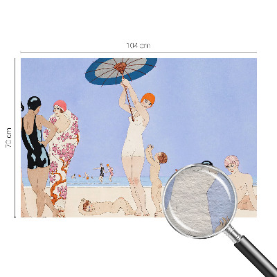 Moderní fototapeta na míru Retro pláž