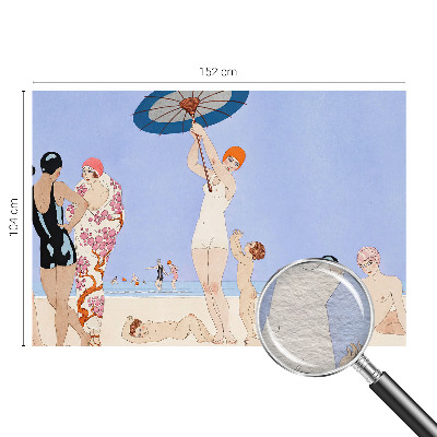 Moderní fototapeta na míru Retro pláž