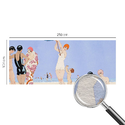 Moderní fototapeta na míru Retro pláž