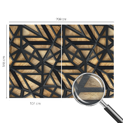 Fototapeta na míru do obýváku Geometrické spojení