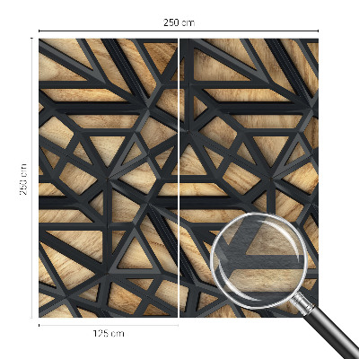 Fototapeta na míru do obýváku Geometrické spojení