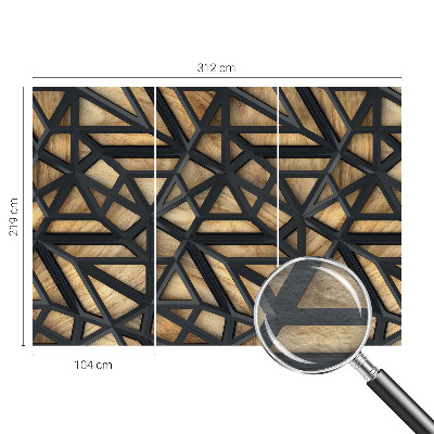 Fototapeta na míru do obýváku Geometrické spojení