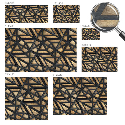 Fototapeta na míru do obýváku Geometrické spojení