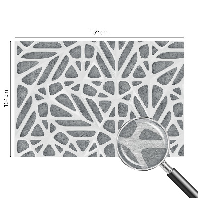 Fototapeta s potiskem na vliesu Geometrická síť