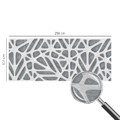 Fototapeta s potiskem na vliesu Geometrická síť