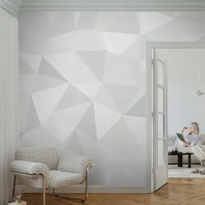Moderní fototapeta na míru Trojúhelníková mozaika