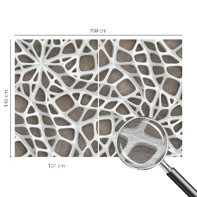 Fototapeta do ložnice Geometrická síť