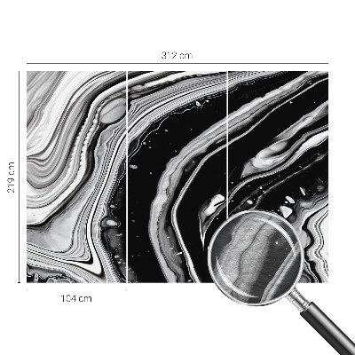 Fototapeta na zeď Monochromatické vlny
