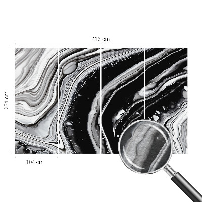 Fototapeta na zeď Monochromatické vlny