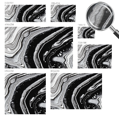 Fototapeta na zeď Monochromatické vlny