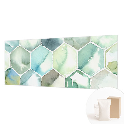 Vliesová fototapeta na zeď Pastelové šestiúhelníky