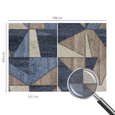 Dekorativní fototapeta na zeď Geometrické vzory