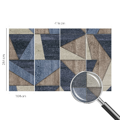 Dekorativní fototapeta na zeď Geometrické vzory