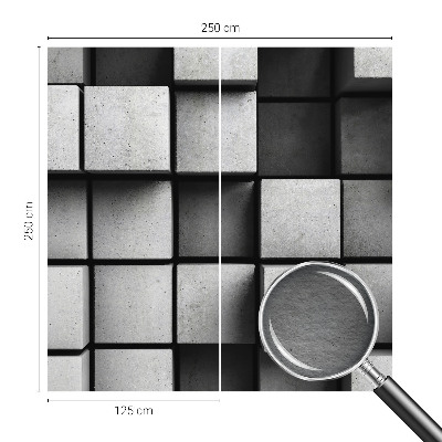 Vliesová fototapeta pro děti Geometrické kostky