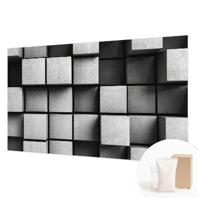 Vliesová fototapeta pro děti Geometrické kostky