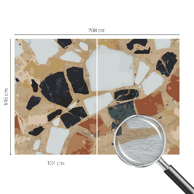 Fototapeta s potiskem na vliesu Rustikální kameny