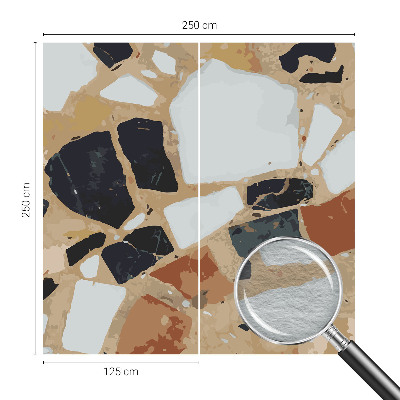 Fototapeta s potiskem na vliesu Rustikální kameny