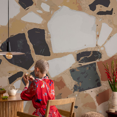 Fototapeta s potiskem na vliesu Rustikální kameny