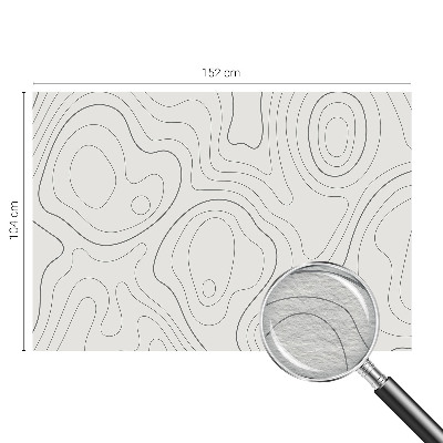 Fototapeta na míru do obýváku Tekutinové linky