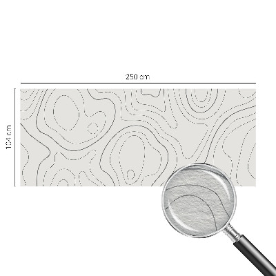 Fototapeta na míru do obýváku Tekutinové linky